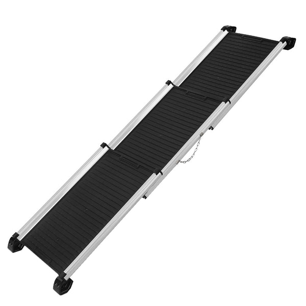 i.Pet Dog Ramp Dog Steps Pet Car Travel Step Stair Foldable Portable Ladder Aluminium Tristar Online