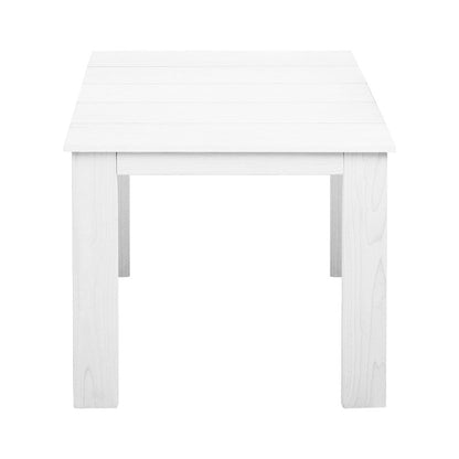Gardeon Outdoor Side Beach Table - White Tristar Online