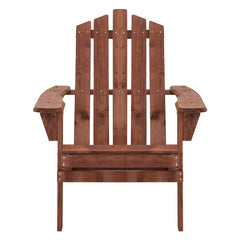 Gardeon Outdoor Sun Lounge Beach Chairs Table Setting Wooden Adirondack Patio Brown Chair Tristar Online