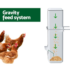 Giantz Chicken Feeder 4L Water Dispenser Automatic Waterer Tristar Online