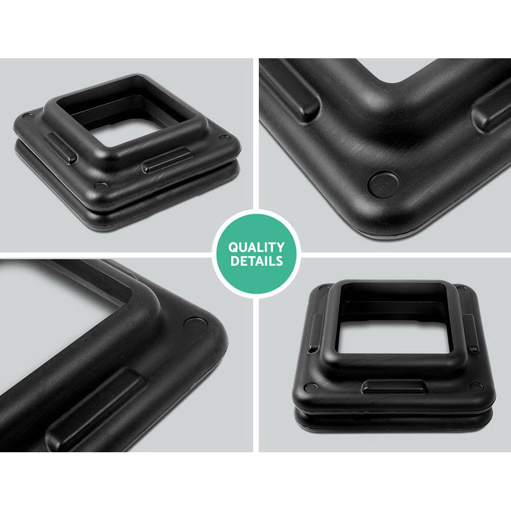 Everfit Set of 2 Aerobic Step Risers Exercise Stepper Block Fitness Gym Workout Bench Tristar Online