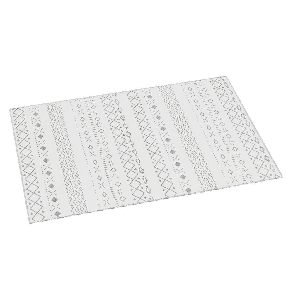 Artiss Floor Rugs 120x160cm Washable Area Mat Large Carpet Soft Short Pile Una Tristar Online
