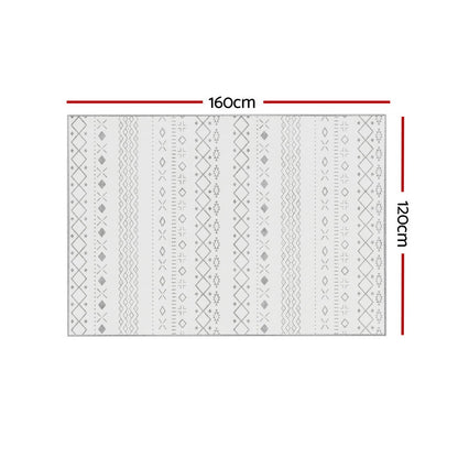 Artiss Floor Rugs 120x160cm Washable Area Mat Large Carpet Soft Short Pile Una Tristar Online
