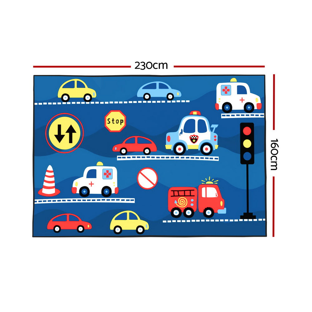 Artiss Floor Rugs 160x230cm Washable Area Mat Large Carpet Soft Short Pile Kids Tristar Online
