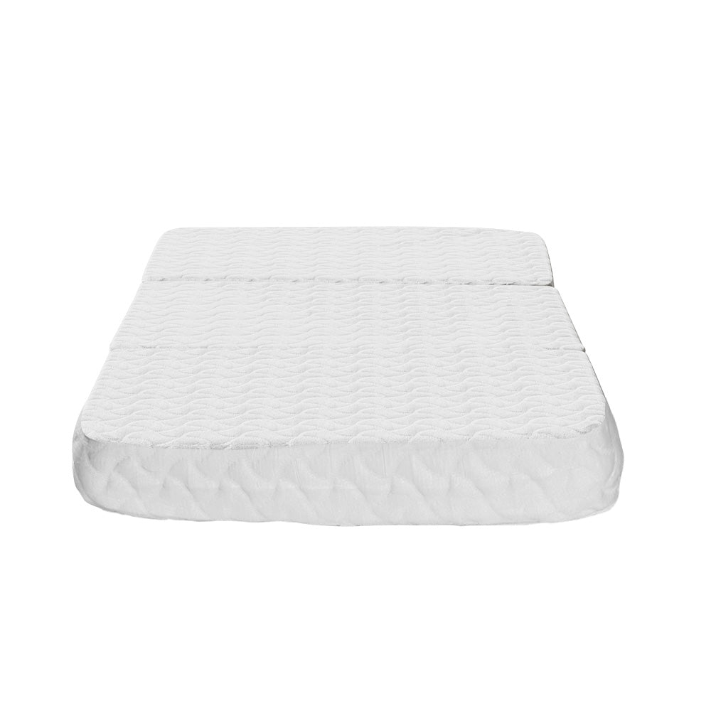 Giselle Foldable Gel Foam Mattress Folding Baby Bed Floor Mat Travel Cot Bamboo Tristar Online