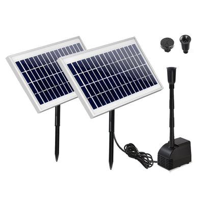 Gardeon Solar Pond Pump Water Fountain Filter Kit Outdoor Submersible Panel Tristar Online