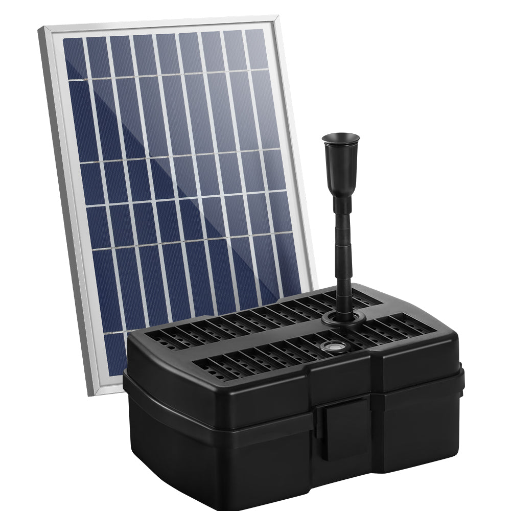 Gardeon Solar Pond Pump with Eco Filter Box Water Fountain Kit 5FT Tristar Online