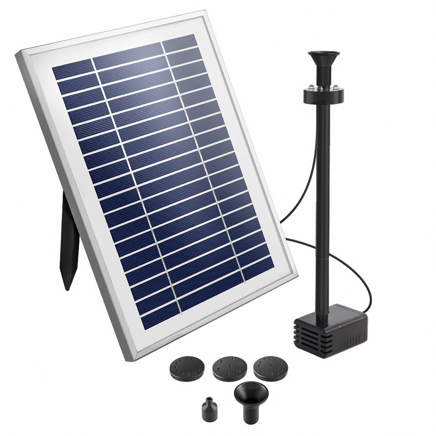 Gardeon Solar Pond Pump with Battery Kit Solar Powered Garden Water Fountain Tristar Online