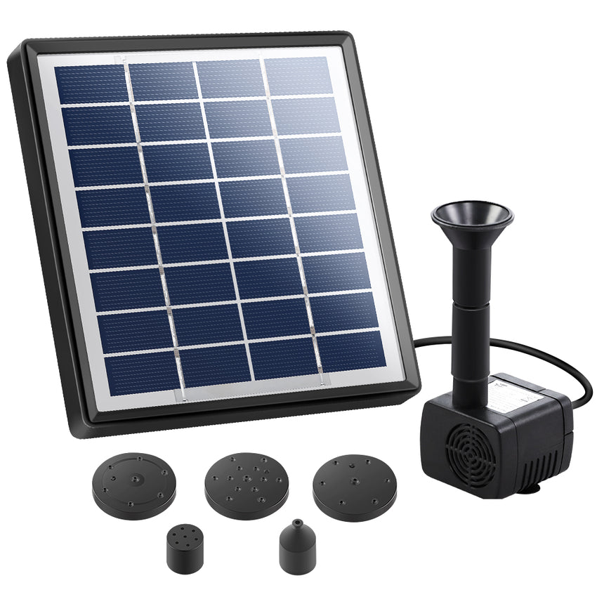 Solar Powered Pond Pump Submersible Fountains Ouotdoor Pool Garden Pumps 4 FT Tristar Online