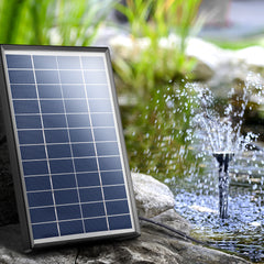 Solar Pond Pump Powered Garden Bird Bath Submersible Kit Panel Outdoor 6 FT Tristar Online