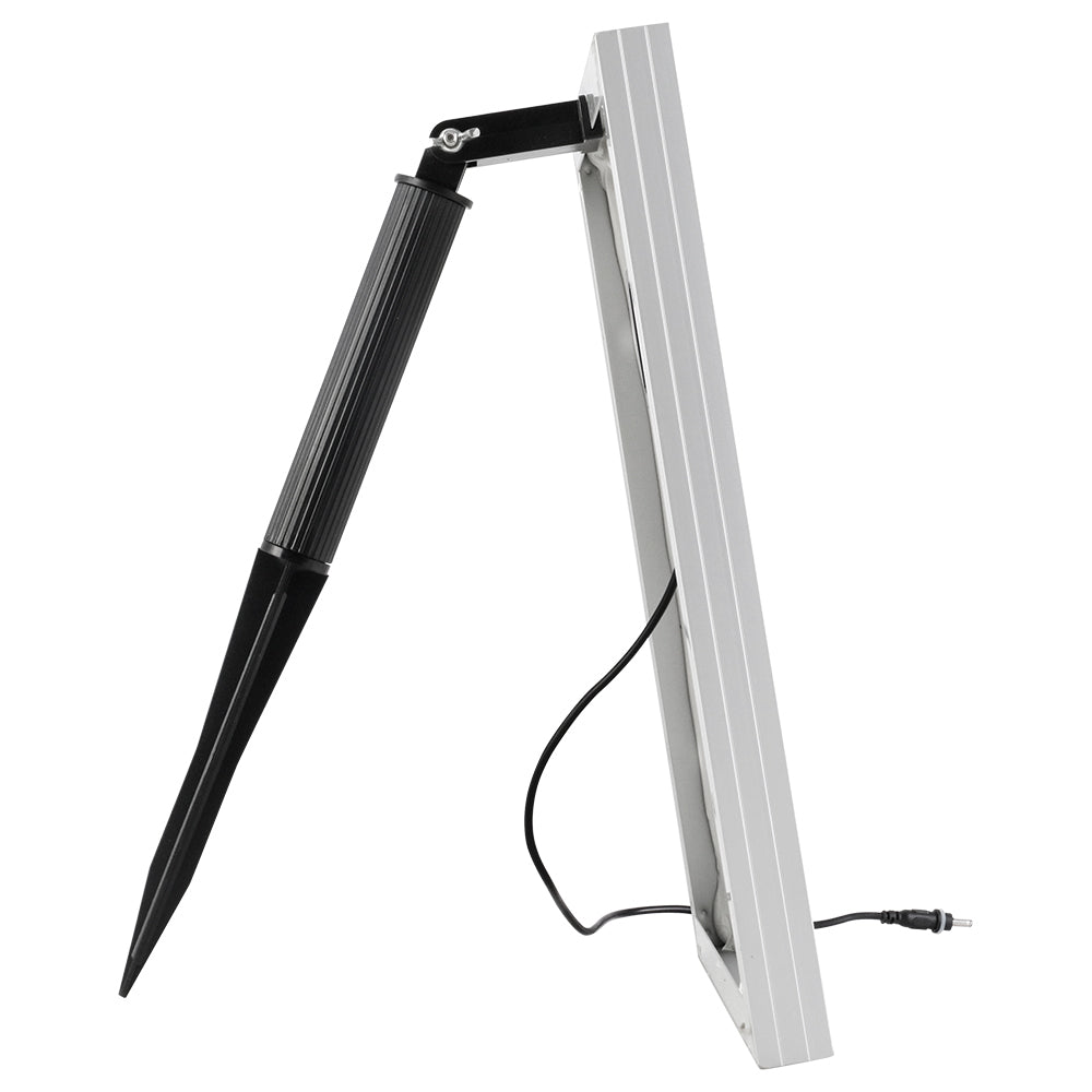 Solar Pond Pump with Battery Powered Submersible Kit LED Light & Remote 8.8 FT Tristar Online