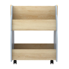 Keezi Kids Toy Box Bookshelf Storage Bookcase Organiser Display Shelf Tristar Online
