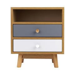 Artiss Wooden Bedside Table Tristar Online