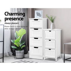 Artiss Storage Cabinet Chest of Drawers Dresser Bedside Table Bathroom Stand Tristar Online