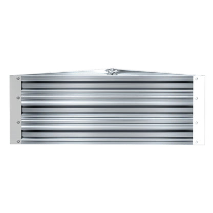 Greenfingers Garden Bed Galvanised Steel Raised Planter Vegetable 86x86x30cm Tristar Online