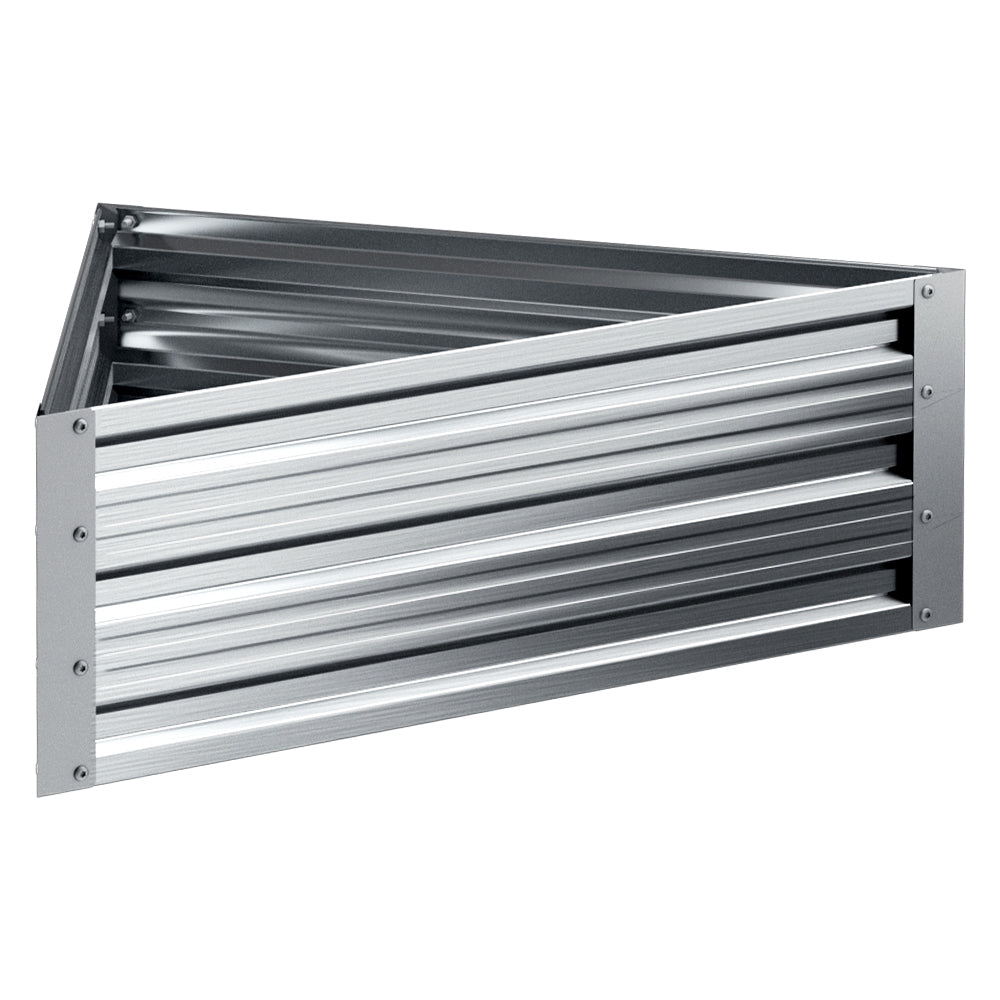 Greenfingers Garden Bed Galvanised Steel Raised Planter Vegetable 86x86x30cm Tristar Online