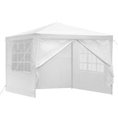 Instahut Gazebo 3x3m Marquee Wedding Party Tent Outdoor Camping Side Wall Canopy Window Panel White Tristar Online