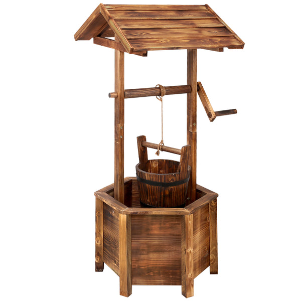 Gardeon Wooden Wishing Well Tristar Online