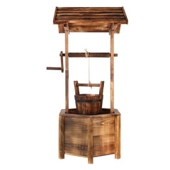 Gardeon Wooden Wishing Well Tristar Online