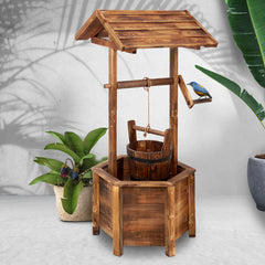 Gardeon Wooden Wishing Well Tristar Online