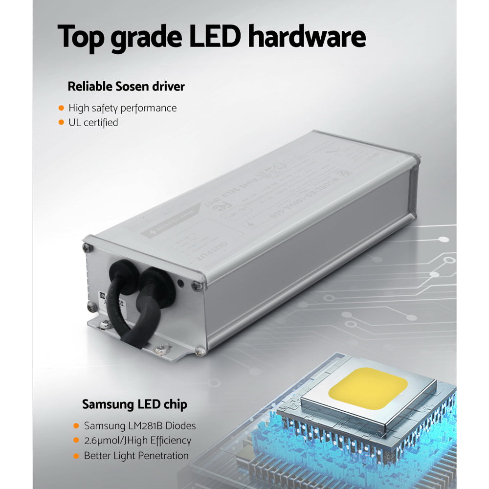 Greenfingers Max 1000W LED Grow Light Full Spectrum Indoor Veg Flower All Stage Tristar Online