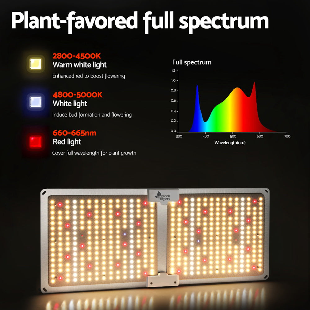 Greenfingers Max 2200W LED Grow Light Full Spectrum Indoor Veg Flower All Stage Tristar Online