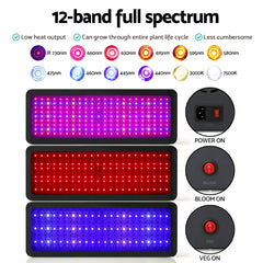 Greenfingers 2000W LED Grow Light Full Spectrum Tristar Online