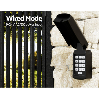 Lockmaster Universal Wireless Wired Keypad Security Control For Gate Opener Tristar Online