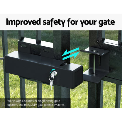 Lockmaster Automatic Electric Gate Lock for DC 24V Swing Gate Opener Gate Lock Tristar Online