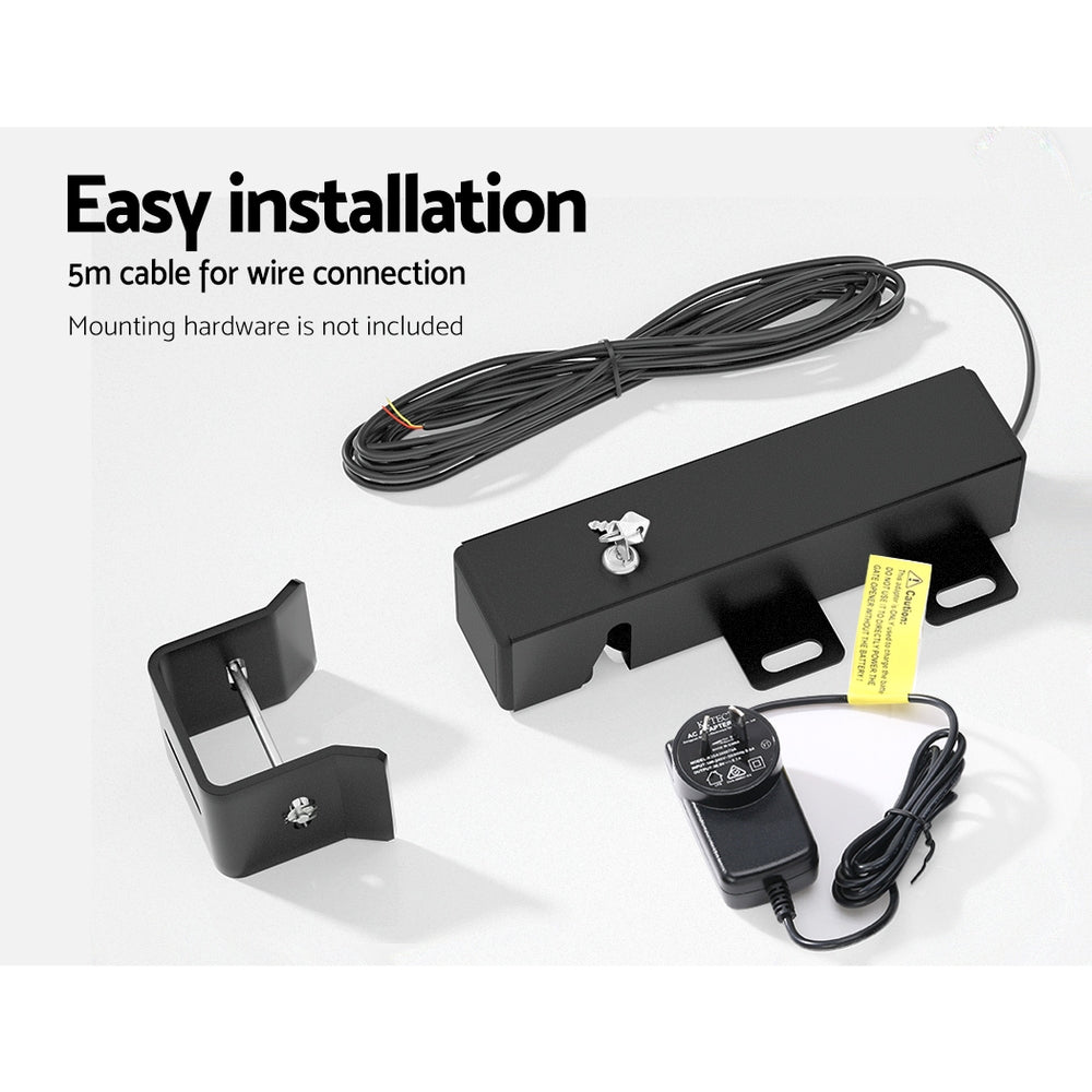 Lockmaster Automatic Electric Gate Lock for DC 24V Swing Gate Opener Gate Lock Tristar Online