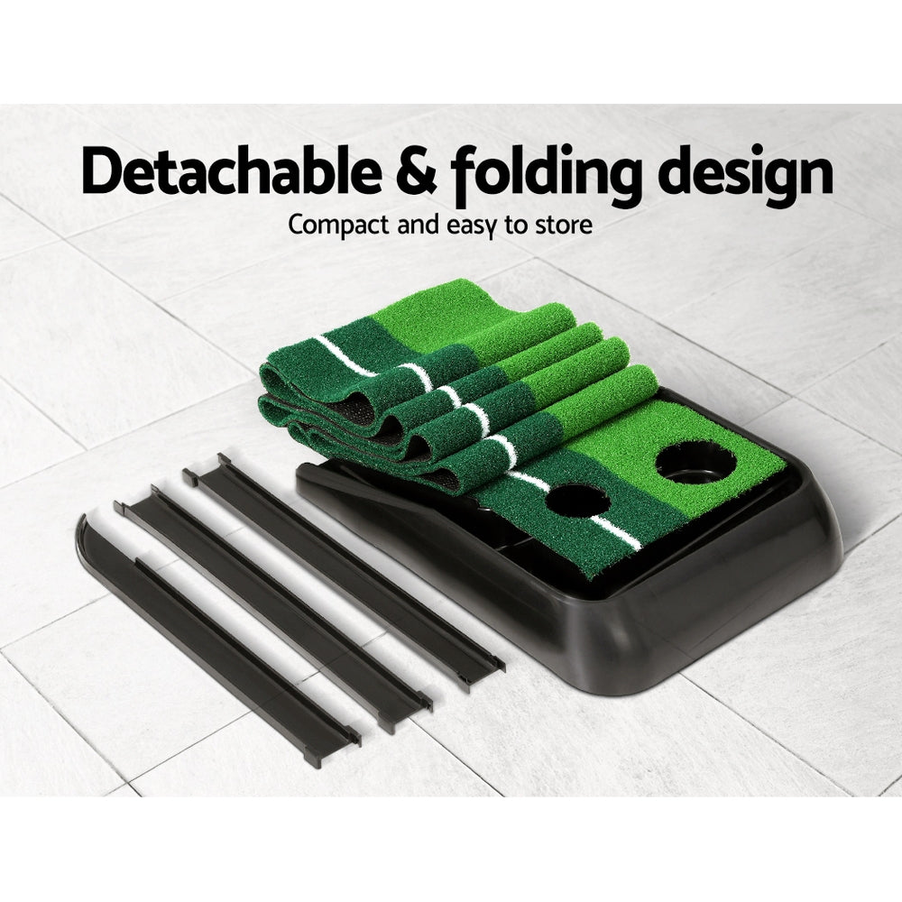 Everfit 3M Golf Putting Mat Practice Putter Indoor Outdoor Training Exerciser Tristar Online