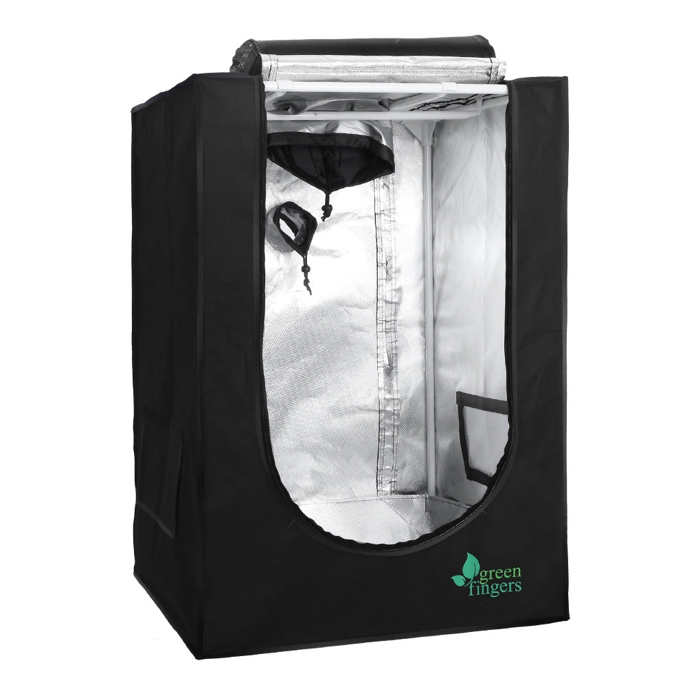 Greenfingers Hydroponics Grow Tent Kits Hydroponic Grow System Black 60X60X90CM 600D Oxford Tristar Online