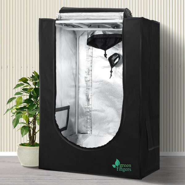 Greenfingers Hydroponics Grow Tent Kits Hydroponic Grow System Black 60X60X90CM 600D Oxford Tristar Online