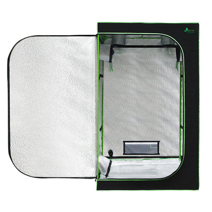 Greenfingers Grow Tent Kits 1680D Oxford 0.9MX0.9MX1.8M Hydroponics Grow System Tristar Online