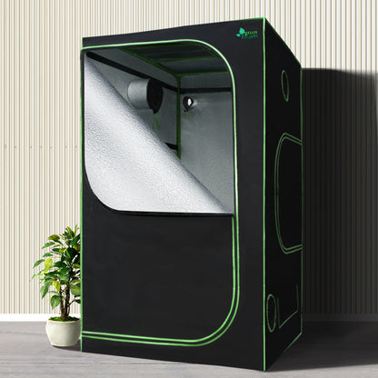 Greenfingers Grow Tent Kits 1680D Oxford 0.9MX0.9MX1.8M Hydroponics Grow System Tristar Online