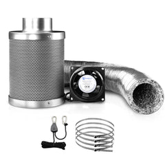 Greenfingers Ventilation Fan and Active Carbon Filter Ducting Kit Tristar Online