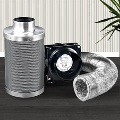 Greenfingers Ventilation Fan and Active Carbon Filter Ducting Kit Tristar Online