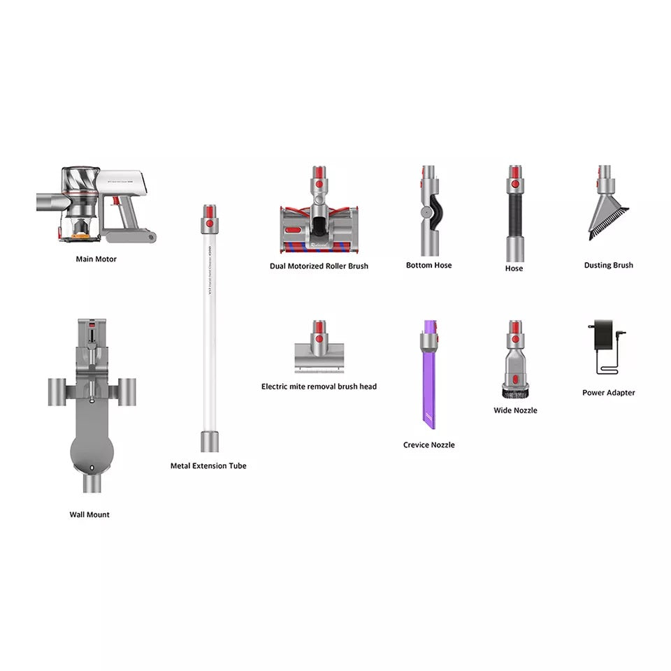 Redroad V17 10 in 1 Cordless Handheld vacuum Cleaner (Refurbished Grade - A) Redroad