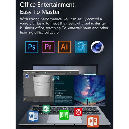 Trion Infinity 700 15.6" 11th Gen Laptop i7-1165G7 Intel Iris Xe Graphics Windows 10 Pro - Gray Refurbished (Grade-B) Trion