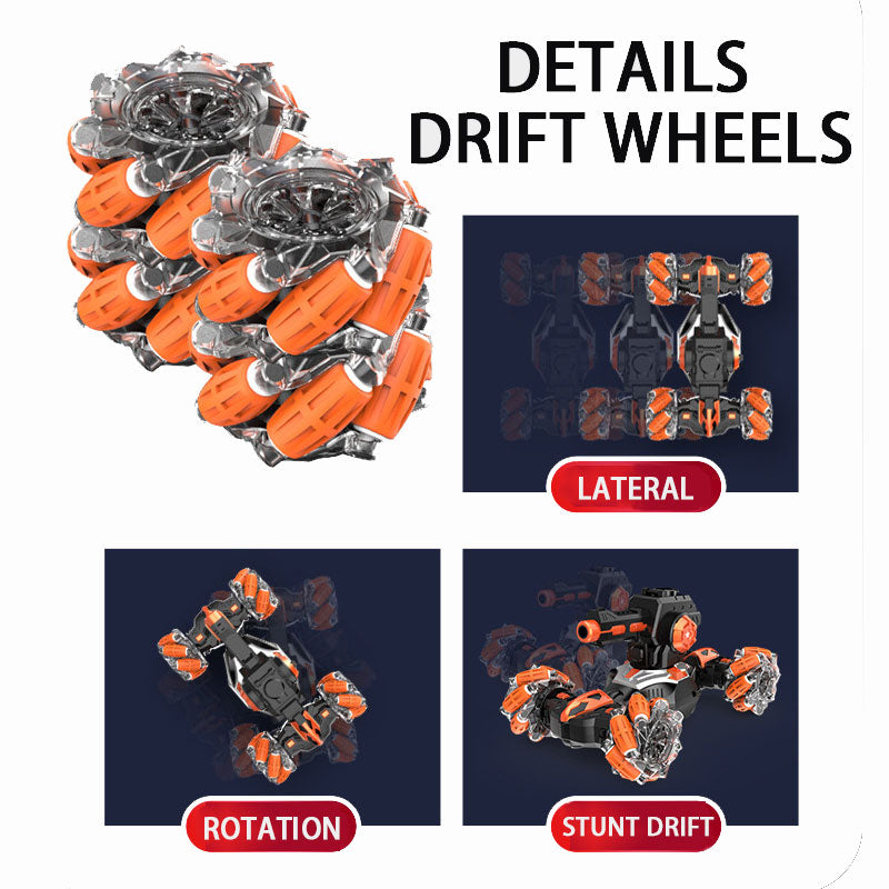 Remote Control Twist Car Tank With Water Bomb And Hand Gesture RC Stunt Toy Car Tristar