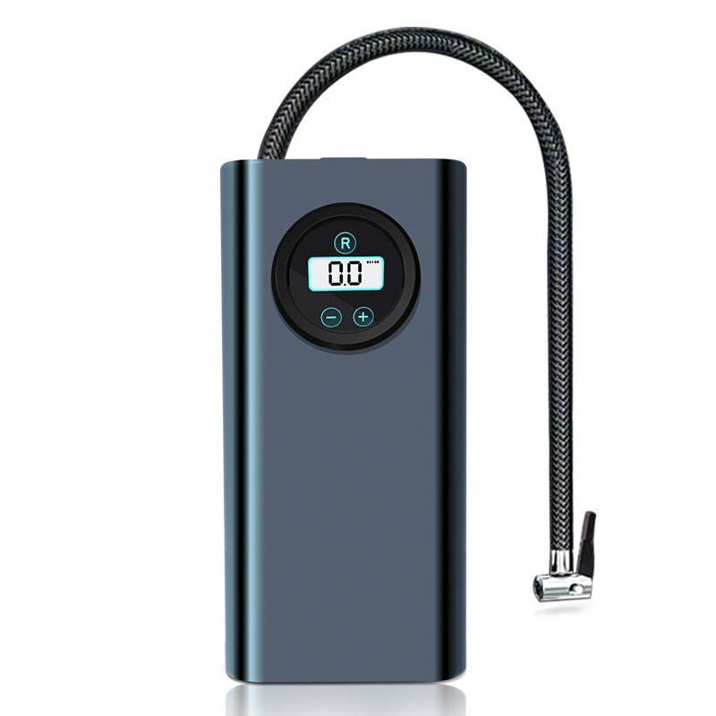 Portable Car Tire Inflator Wireless Pump with Digital Display Car Motorcycle Bike Pump - Black Tristar