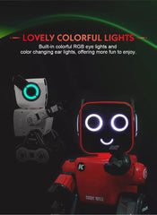 JJRC Cady Wile 2.4G Intelligent Remote Control Robot Advisor RC Toy Coin Bank Gift for Kids Tristar