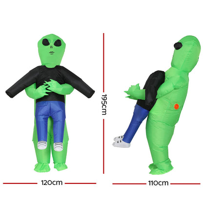 Inflatable Costume Halloween Adult Suit Alien Party Fancy Dress Cosplay Scary Blow up Tristar Online
