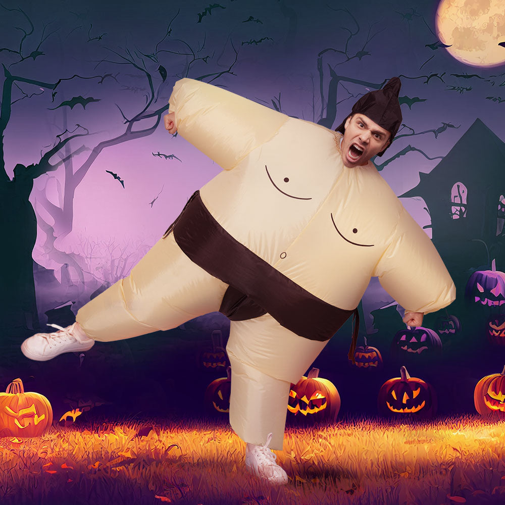Inflatable Costume Halloween Adult Suit Party Cosplay Sumo Blow up Tristar Online
