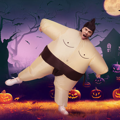 Inflatable Costume Halloween Adult Suit Party Cosplay Sumo Blow up Tristar Online
