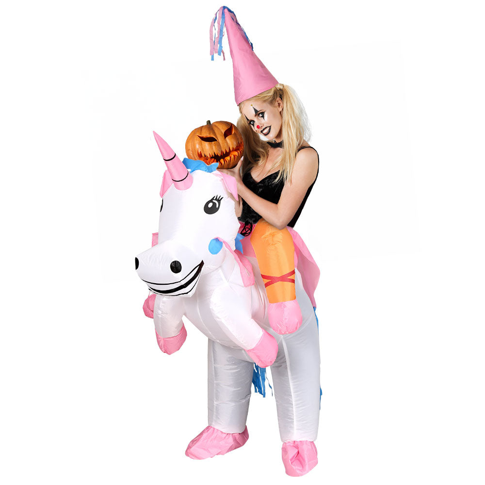 Inflatable Costume Halloween Adult Suit Party Cosplay Unicorn Blow up Tristar Online