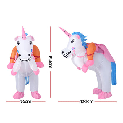 Inflatable Costume Halloween Adult Suit Party Cosplay Unicorn Blow up Tristar Online