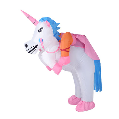 Inflatable Costume Halloween Adult Suit Party Cosplay Unicorn Blow up Tristar Online