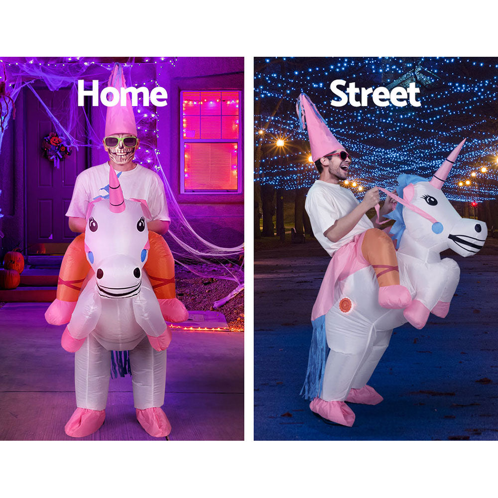 Inflatable Costume Halloween Adult Suit Party Cosplay Unicorn Blow up Tristar Online