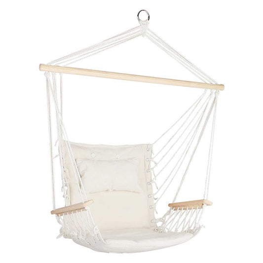 Gardeon Hammock Hanging Swing Chair - Cream Tristar Online